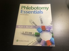 Phlebotomy Essentials Enhanced Seventh Edition Ruth E. McCall Pre Owned