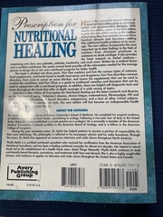 Prescription For Nutritional Healing Second Edition Book By J&P Balch A-Z Refer.