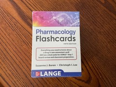 Lange Pharmacology Flash Cards, Fifth Edition by Suzanne Baron: New