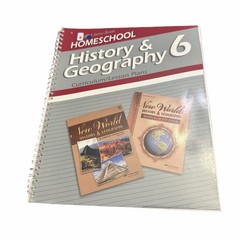 A Beka Book History & Geography Grade 6 Curriculum Set 2015 Lesson Plans