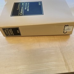 California Criminal Law Procedure & Practice 2025 Edition CEB