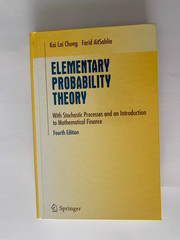 Elementary Probability Theory: Stochastic Processes & Introduction Math Finance