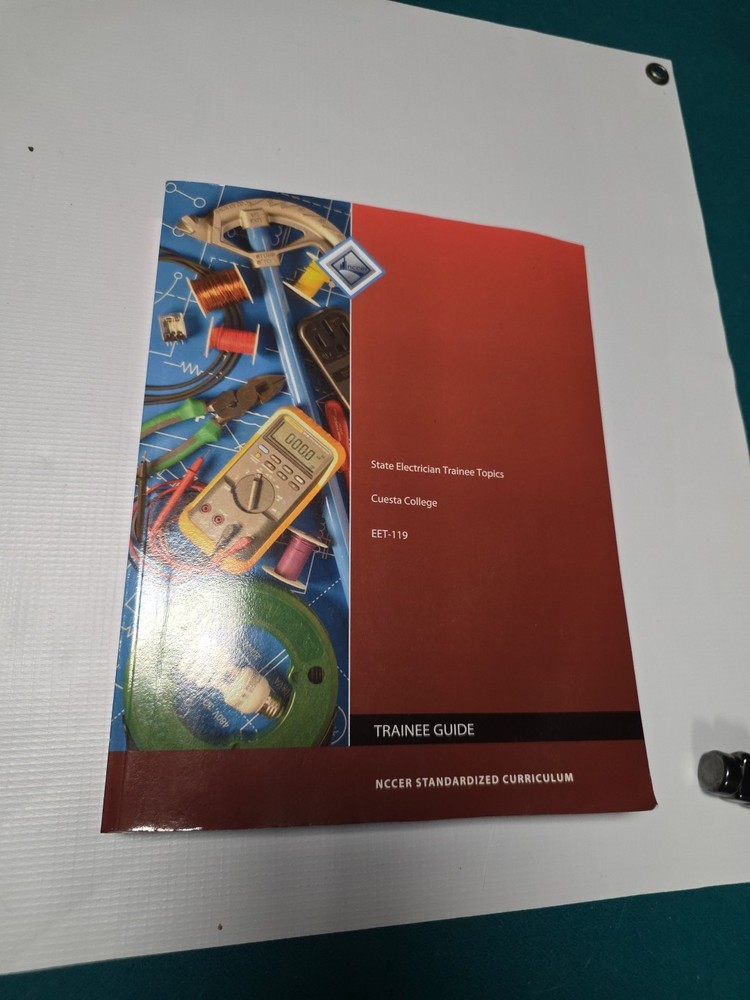 Electrical Level 2 Trainee Guide NCCER Standardized Curriculum Book Pearson
