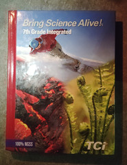 TCI Bring Science Alive! 7th Grade Integrated Science Hardcover Textbook ISBN