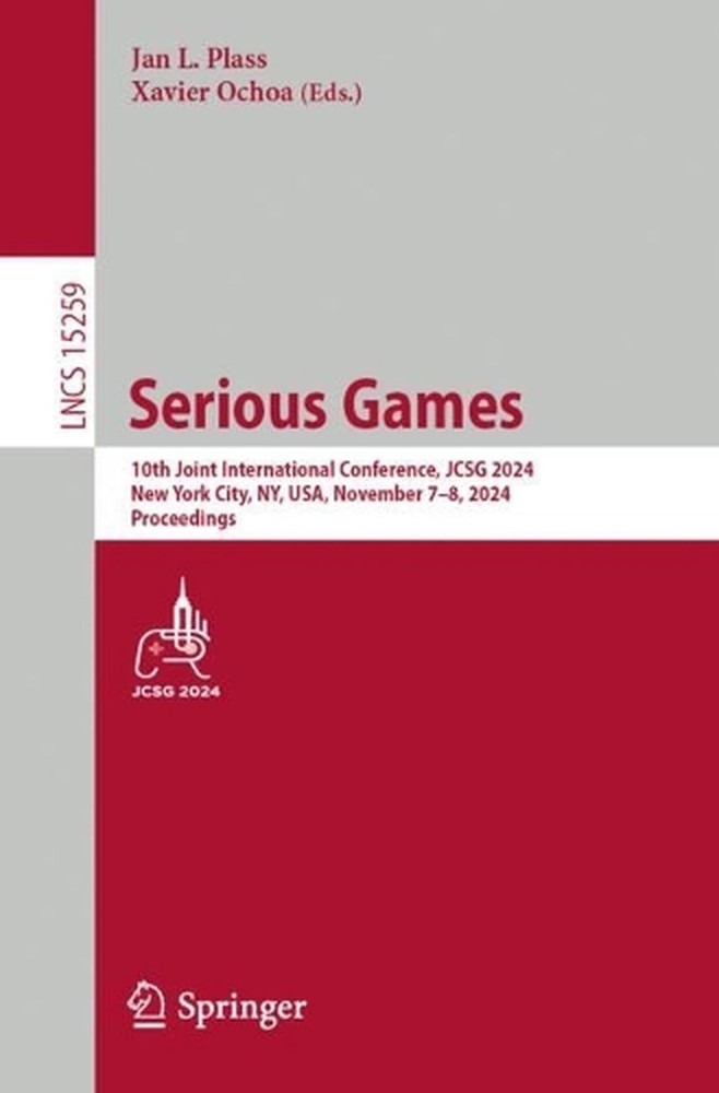 Serious Games: 10th Joint International Conference, JCSG 2024, New York City, NY