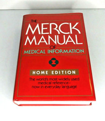 MERCK MANUAL of Medical Information Home Edition HC w/ Dust Jacket 1997