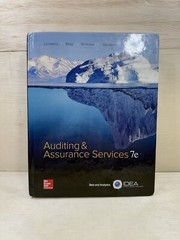 Auditing & Assurance Services by Allen Blay, Jay C. Thibodeau, McGraw Textbook