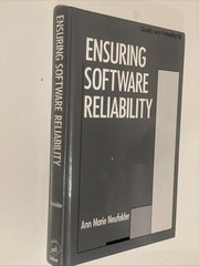 Ensuring Software Reliability by Ann Marie Neufelder (Hardcover, 1993)