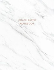 Graph Paper Not: Soft White Marble – 8.5 x 11 – 5 x 5 Squares per inch – 100 …