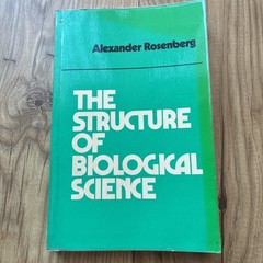 1985 1st Edition Book The Structure of Biological Science Rosenberg Paperback