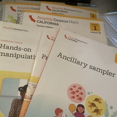 Lot 8 Amplify Desmos Math Grade 1 Teacher Ed Vol 1A 1B Ca Student Vol 1 Ancillar