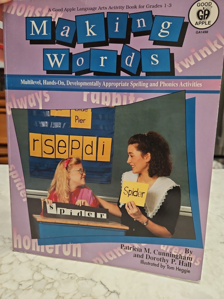 Making Words Good Apple Activity Book for Grades 1-3 by Patricia Cunningham
