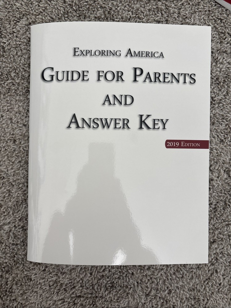 Notgrass Exploring America Curriculum Guide And Answer Key Brand New