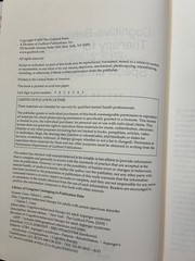 Cognitive-Behavioral Therapy for Adults w/Autism Spectrum Disorder/2nd Ed.