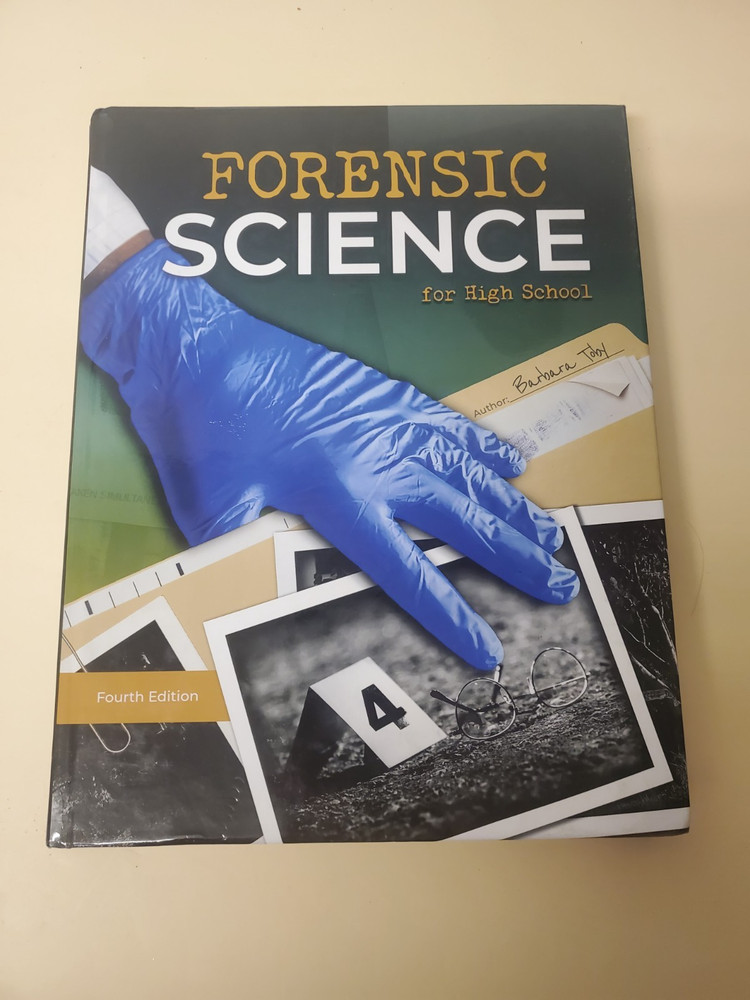 FORENSIC SCIENCE FOR HIGH SCHOOL 4th ED. *Like New*