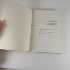 Macbeth by William Shakespeare Teachers Edition Amsco Literature Program PB 1972