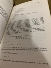 THE ELEMENTS OF PROGRAMMING STYLE By Brian W. Kernighan & P. J. Plauger