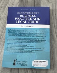 Nurse Practitioner’s Business Practice and Legal Guide by Carolyn Buppert 7th PB