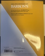 Barron’s Ap Prep Ser.: AP Computer Science a Premium, 12th Edition: Prep Book…