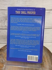Thou Shall Prosper: Ten Commandments for Making Money by Rabbi Daniel Lapin HCDJ