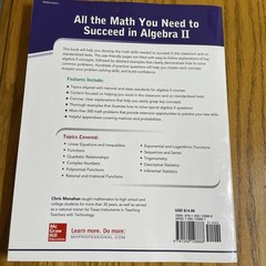 McGraw-Hill Education Geometry and Algebra II Review and Workshop