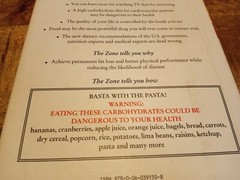 Enter the Zone: A Dietary Roadmap by Bill Lawren, Barry Sears/#1 NY Best Seller