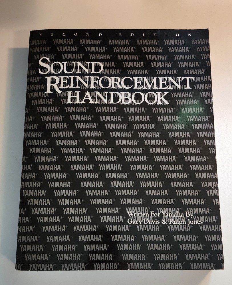 Sound Reinforcement Handbook, 2nd Ed. w orig Update Card, Gary Davis,Ralph Jones