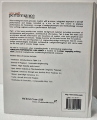 Aircraft Performance and Design: John D. Anderson 1999/Very Good (see photos:)