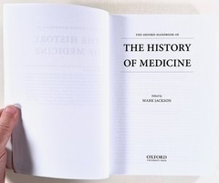 2014 Oxford Handbook of HISTORY OF MEDICINE Science PHILOSOPHY Sociology &c tpb