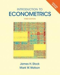 Introduction to Econometrics, Update (3rd Edition) (Pearson Series in Eco – GOOD
