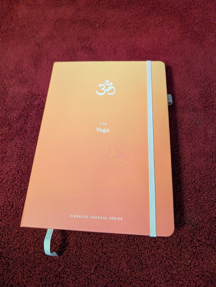 The Yoga Sidekick Journal – Habit Nest Flow Your Way To Good Health. Pre owned