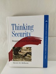 Thinking Security: Stopping Next Year’s Hackers (Addison-Wesley Professional…
