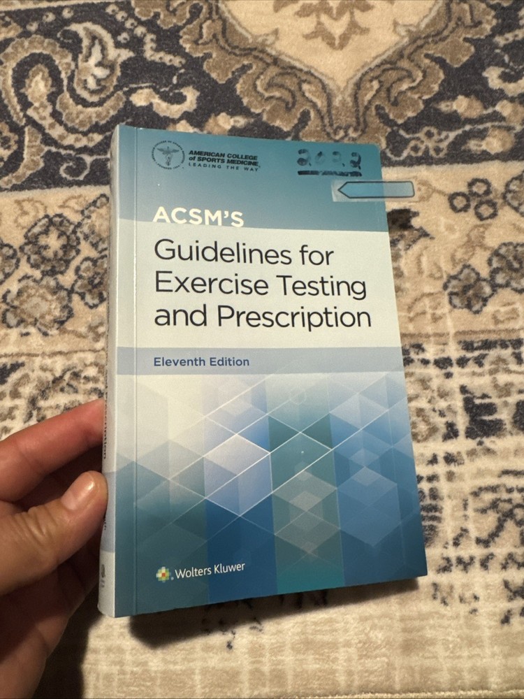 ACSM’s Guidelines for Exercise Testing and Prescription 11th Edition New