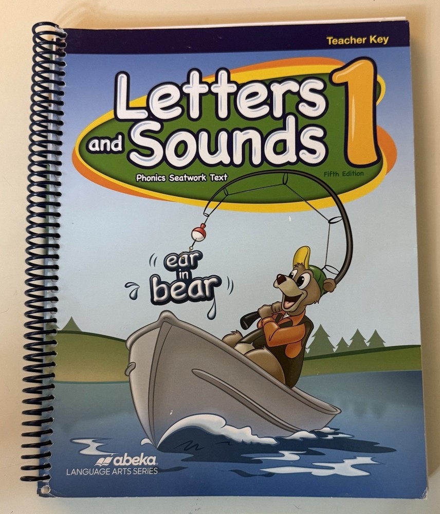 Abeka Letters And Sounds 1 Seatwork Text Teacher Key 1st Grade
