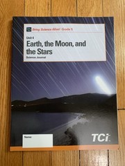 NEW Bring Science Alive! Earth, the Moon, and the Stars Science Journal Grade 5