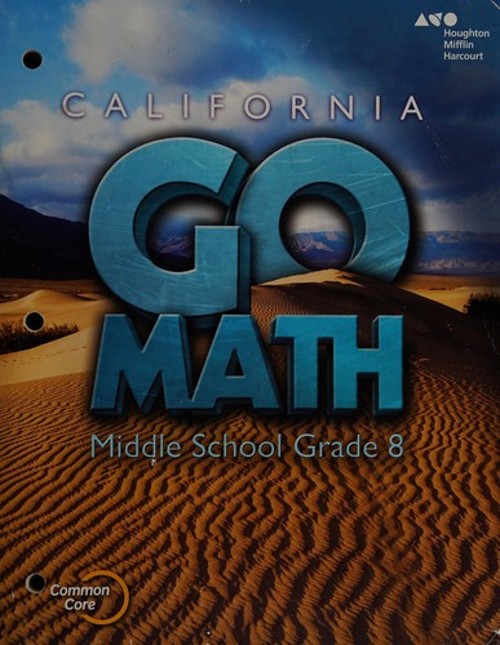 Holt Mcdougal Go Math! : Student Interactive Worktext Grade 7 201