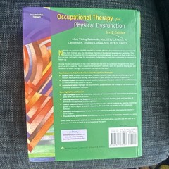 Occupational Therapy for Physical Dysfunction 6th Ed Hardcover DVD Radomski