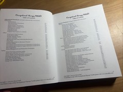 Occupational Therapy Toolkit Cheryl Hall OT Rehab Workbook 2013 630pp UNUSED