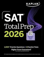 Kaplan Test Prep Ser.: SAT Total Prep 2026: Includes 4 Full Length Practice…