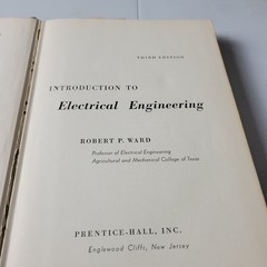 Introduction to Electrical Engineering Science VTG 1960 HC Prentice-Hall 3rd Ed