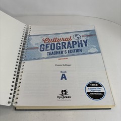 BJU Press Cultural Geography, Student Textbook & Teacher Edition 4th Ed