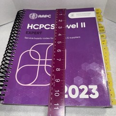 AAPC 2023 HCPCS Level II Expert Professional Edition (HCPCS Code Book)