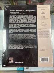 Miller’s Review of Orthopedics Ninth Edition MARK D. Miller STEPHEN R. THOMPSON