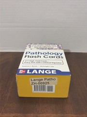 Lange Pathology Flash Cards, Third Edition (LANGE FlashCards)