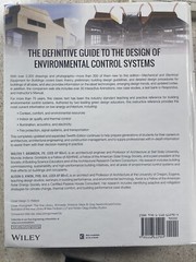 Mechanical and Electrical Equipment for Buildings by Alison G. Kwok, Walter…