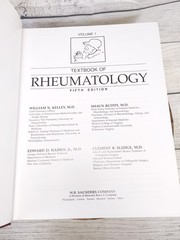 Textbook of Rheumatology 2 Volume Set, By Harris, Kelley, Ruddy Hardcover 1997