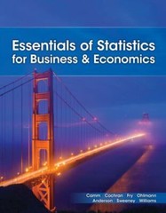 Essentials of Statistics for Business and Economics by David R. Anderson, James