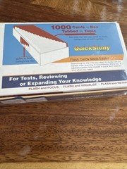 English Flash Cards (1000 Cards) : A QuickStudy Reference Tool by Inc. BarCharts