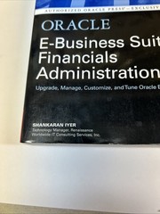 Osborne Oracle Press Ser.: Oracle E-Business Suite Financials Administration