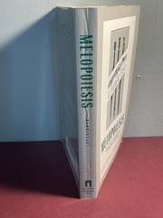 Melopoiesis Approaches to the Study of Literature and Music by Barricelli 1988